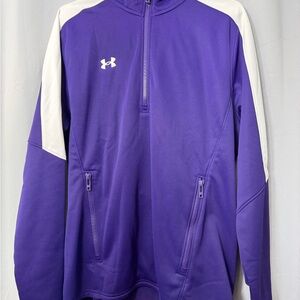 Under Armour Storm Men's M Hoodie Hustle Fleece Sweatshirt Long Sleeve Loose NWT